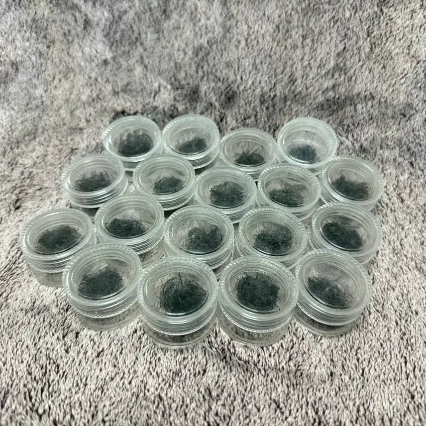 [BUNJANG] Individual Eyelashes 10mm 1800 Pieces (18 Boxes) / 부분 속눈썹 100피스 18통