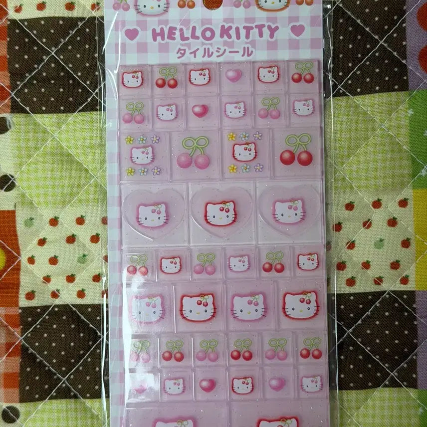 [BUNJANG] Sanrio Hello Kitty 90s Tile Stickers / 산리오 헬로키티 90s 타일 스티커 [일본정품 새상품]