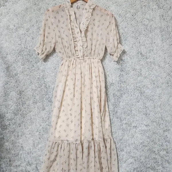 [BUNJANG] Ming duo Women's Floral Dress / 202B [F] Ming duo 여성 플라워 원피스