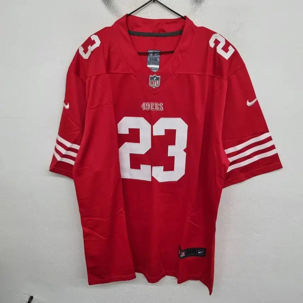 [BUNJANG] San Francisco 49ers Christian McCaffrey NFL Football Jersey / NFL 샌프란시스코 포티나이너스 크리스찬 맥카프리 미식축구 유니폼