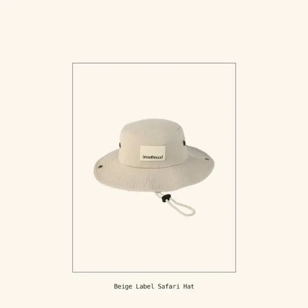 [BUNJANG] Smooth Mood Safari Hat Beige Size 1 / 스무스무드 사파리햇 새상품 1사이즈