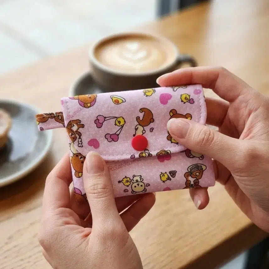 [BUNJANG] Rilakkuma Character Card Holder / 리락쿠마 카드지갑