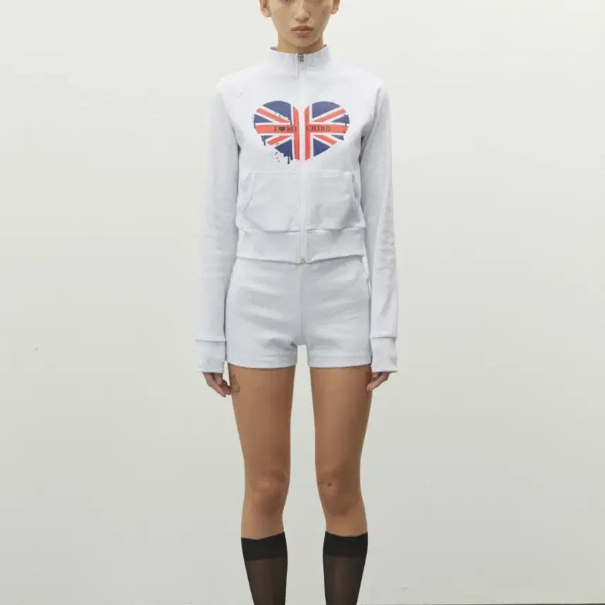 [BUNJANG] Michiko London Melting White Mélange Top & Bottom Set / 미치코런던 멜팅 화이트멜란지 상하의 set