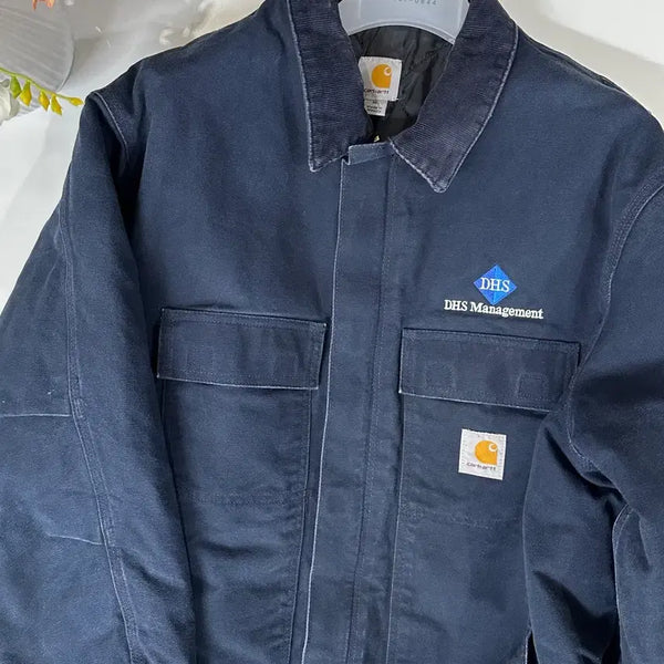 [BUNJANG] Carhartt Vintage DNY Canvas Work Jacket Blue XL / 칼하트 빈티지 DNY 캔버스 워크 자켓 블루 XL
