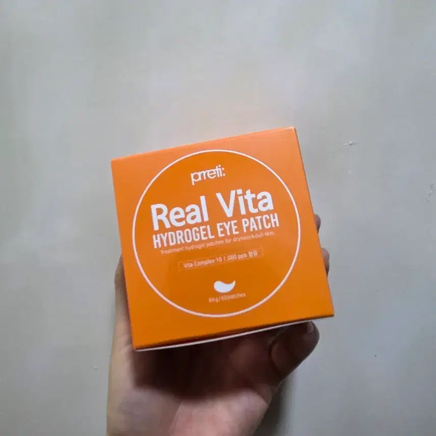 [BUNJANG] Real Vita Hydrogel Under-Eye & Smile Line Patches (60 Count) / 리얼비타 하이드로겔 눈밑주름 팔자주름 아이패치 미간패치 60매, 1개