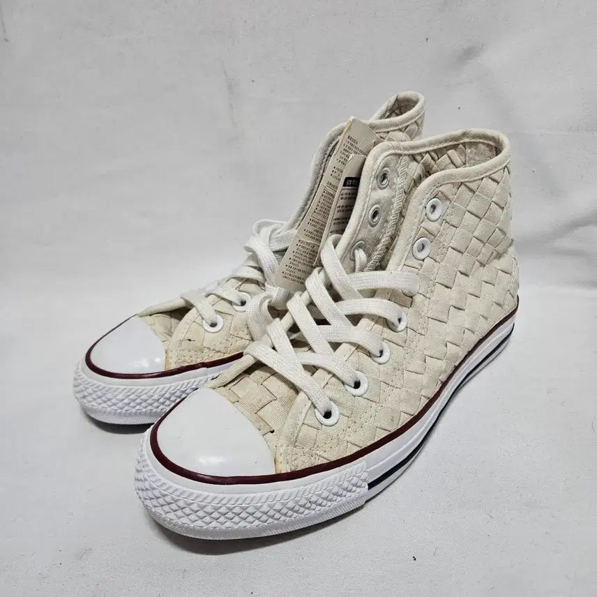 [BUNJANG] Converse All Star Chuck Taylor High Woven Sneakers 240 / 컨버스 올스타 척테일러 하이 우븐 스니커즈 240