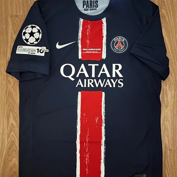 [BUNJANG] Paris Saint-Germain 24-25 Champions League Final Kit - Khvicha Kvaratskhelia (Euro M / 100) / 24-25 PSG 유니폼