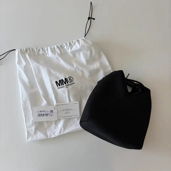 [BUNJANG] MM6 Maison Margiela Black Japanese Mesh Tote Bag / [MM6 메종 마르지엘라] 블랙 토트백