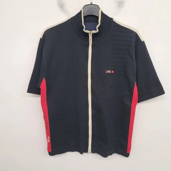 [BUNJANG] PING Golf Short Sleeve Zip-Up Knit (Size 100/L) / [100/L] PING 핑 골프 반팔 집업 니트