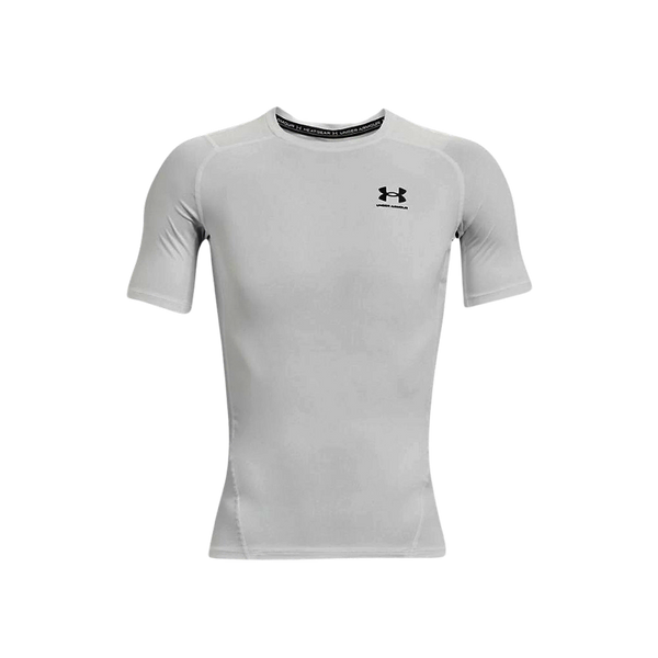[BUNJANG] Under Armour HeatGear Short Sleeve T-Shirt White Black L / [새상품] 언더아머 히트기어 반팔 화이트 블랙 1361518-100 L