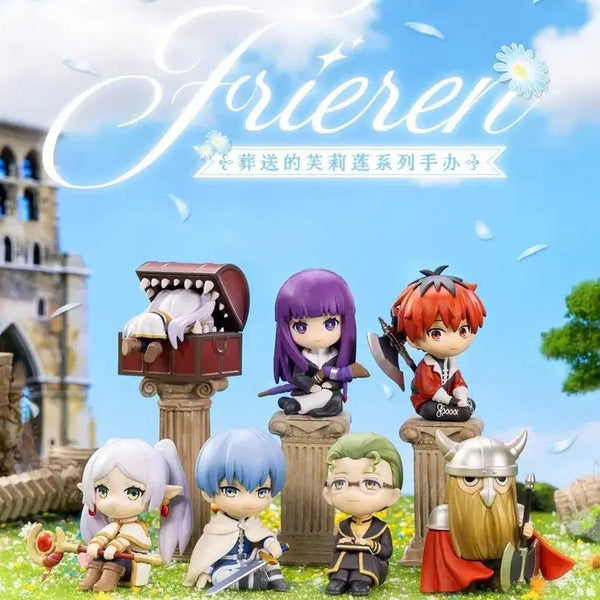 [BUNJANG] Pop Mart Frieren: Beyond Journey's End Frieren & Himmel & Heiter & Eisen Figure Set / 팝마트 장송의 프리렌 피규어 프리렌 & 힘멜 & 하이터 & 아이젠