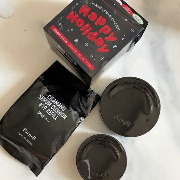 [BUNJANG] Parnell Cica Manou Cushion Foundation Set (Including Refill and Mini Cushion) / 파넬시카마누본품+리필+미니쿠션 19호