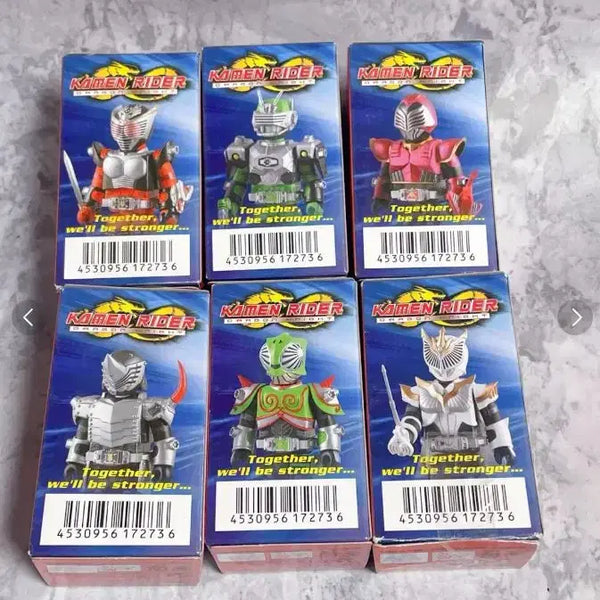 [BUNJANG] Kubrick Kamen Rider Ryuki Normal Set (6 Types) / 큐브릭 가면라이더 드래곤나이트 노멀 전6종 세트