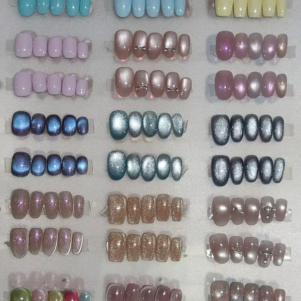 [BUNJANG] High-Quality Handmade Nail Tips - Size S (Under 2cm) / 고퀄 수제네일팁 s사이즈 짧은팁(2센치미만)