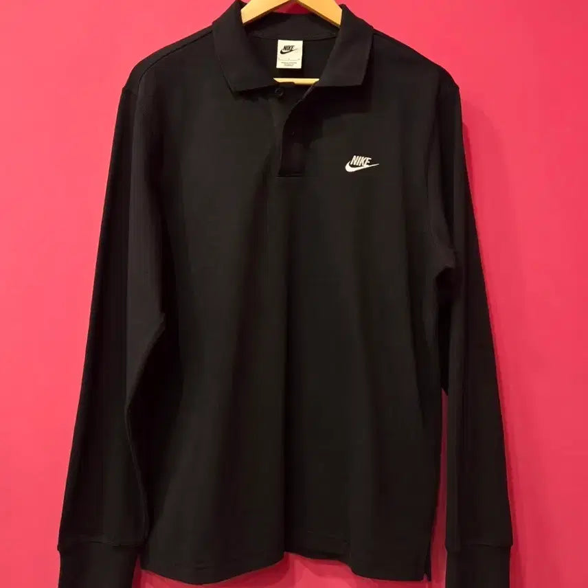 [BUNJANG] Nike Long Sleeve Polo Shirt L / 나이키 롱슬리브 카라티 p422