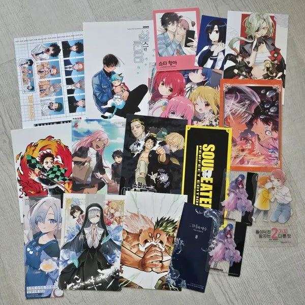 [BUNJANG] My Hero Academia, Demon Slayer, Oshi no Ko Manga Bundle Set / 책 특전 소년만화 순정 히로아카 귀칼 쿠니타마 쇼타형아 최애의아이