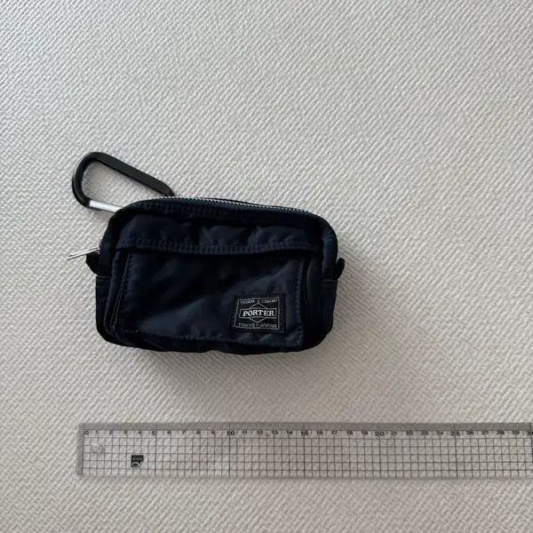 [BUNJANG] Porter Tanker Mini Pouch Black / 포터 탱커 미니 파우치