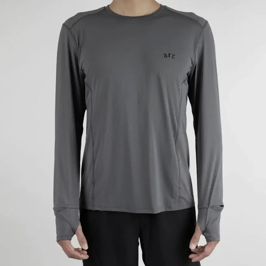[BUNJANG] ARC Cool Breeze Long Sleeve T-Shirt Grey / ARC 쿨브리즈 롱슬리브 그레이