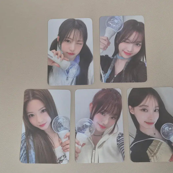 [BUNJANG] Lisanne Official Lightstick POB Photocard Set / 세트 / 일괄) 리센느 응원봉 특전 포토카드 세트