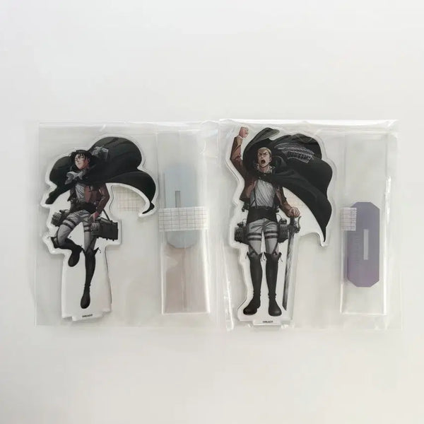 [BUNJANG] Attack on Titan Levi Erwin Acrylic Bundle Set / 진격의 거인 진격거 리바이 엘빈 아크릴 일괄 판매