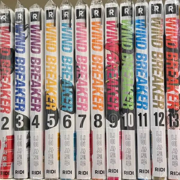 [BUNJANG] Wind Breaker Complete Set (Volumes 1-14) First Edition / 윈드브레이커 1~14권 전권 초판 특전 윈브레