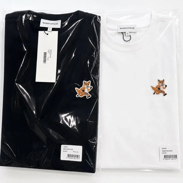 [BUNJANG] Maison Kitsuné Chillax Fox Short Sleeve T-Shirt / 메종키츠네 칠랙스 폭스 반팔 티셔츠 네이비/화이트/블랙 미개봉 새상품