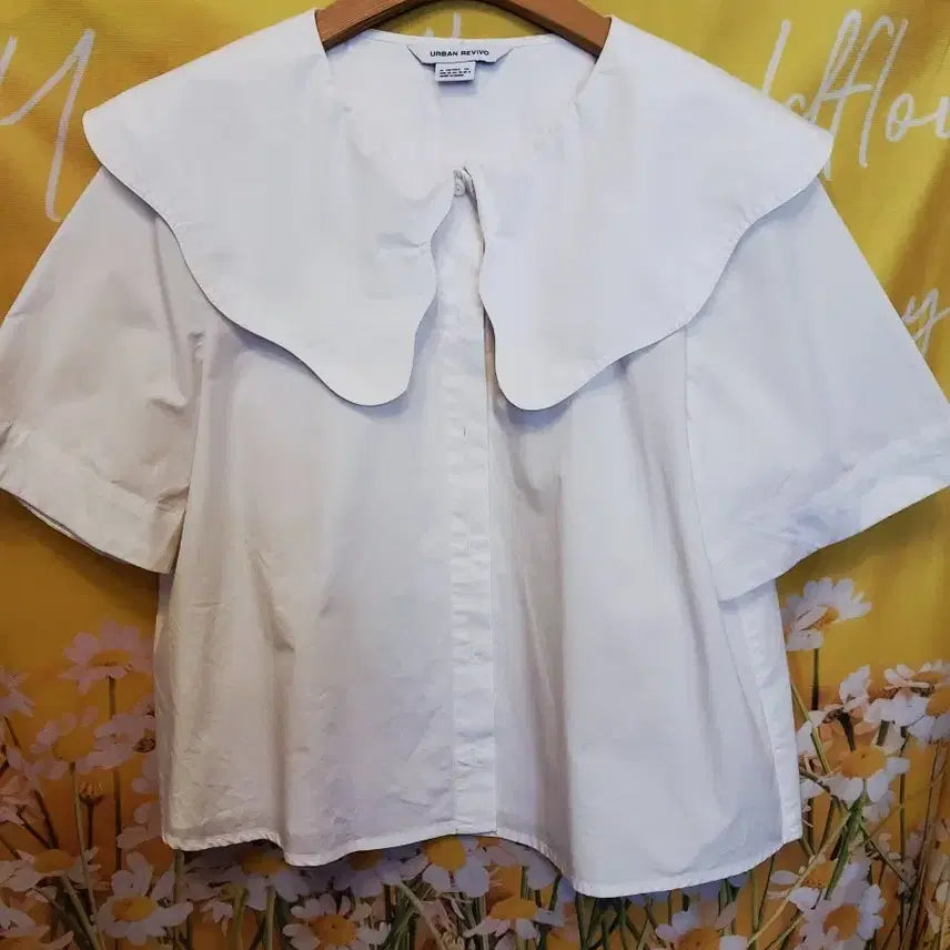 [BUNJANG] Urban Revivo White Blouse M / 어반레비보 셔츠 블라우스 화이트M