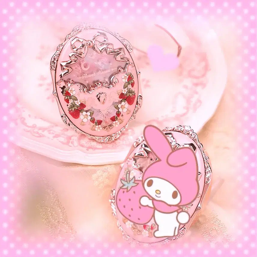 [BUNJANG] Flower Knows Strawberry Rococo Embossing Blusher 05 Berry Merry / 플라워노즈 스트로베리 로코코 엠보싱 블러셔 05베리메리 쿨톤