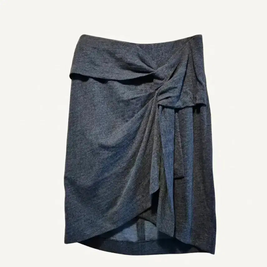 [BUNJANG] System 100% Cotton Shirring Drape Skirt / 시스템 면100 %셔링 드레이프  스커트