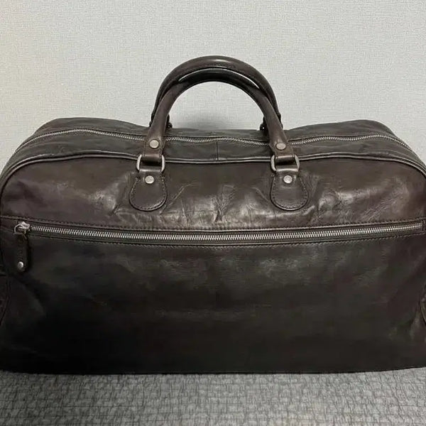 [BUNJANG] FRADI Black Leather Cross Tote Bag / 정품 FRADI 프라디 블랙 레더 크로스 토트백 가방 / 신품