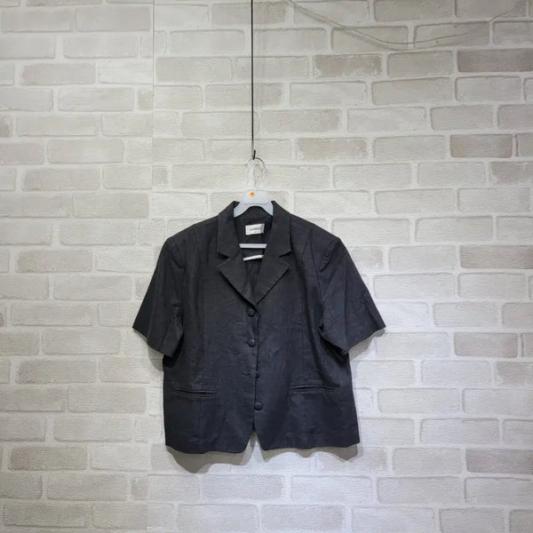 [BUNJANG] Black Short-Sleeve Jacket / ㅈ120 블랙 반팔 자켓 88
