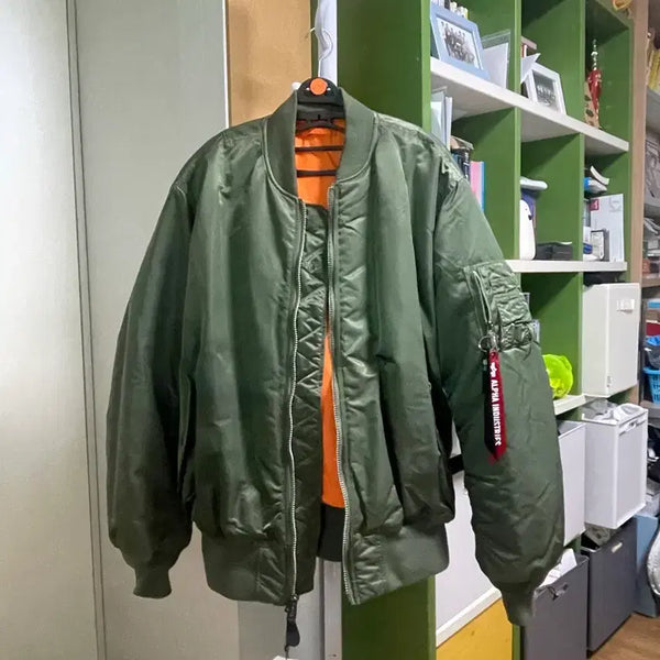 [BUNJANG] Alpha Industries MA-1 Jacket (2XL) / 알파 인더스트리 MA-1 자켓(새상품)
