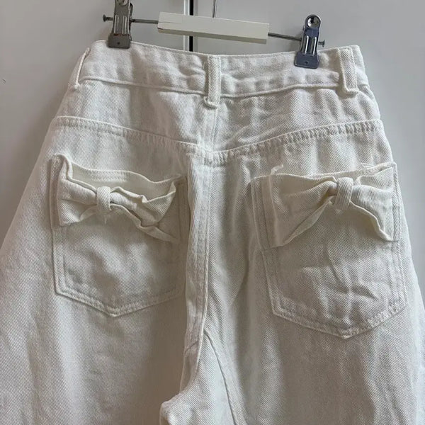[BUNJANG] Back Ribbon Balloon Pants / 백리본 벌룬칫 팬츠