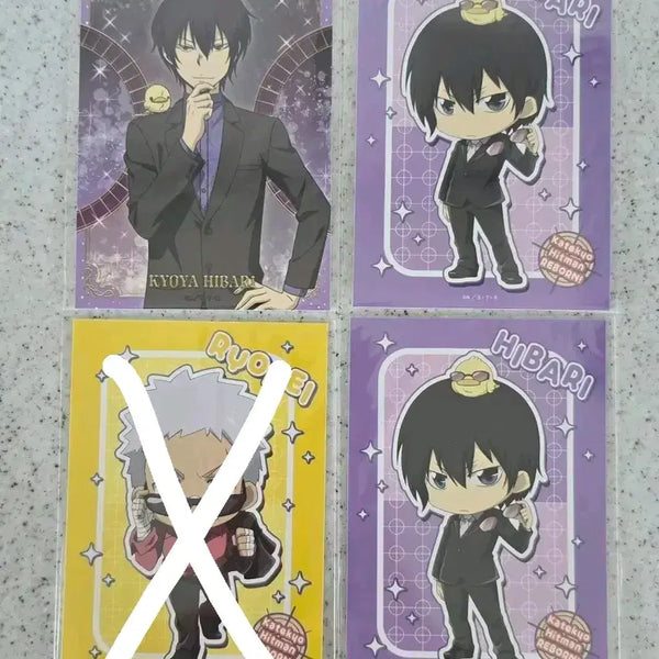 [BUNJANG] Katekyo Hitman Reborn! Botanical Hibari Bromide Set / 가정교사 히트맨 리본 보태니컬 히바리 브로마이드 세트