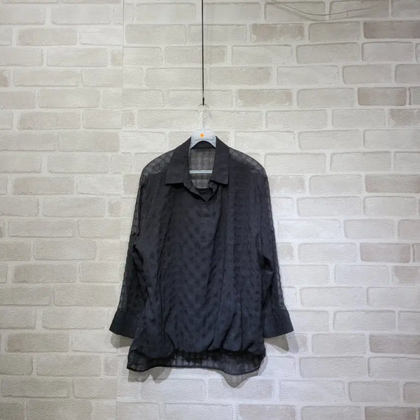 [BUNJANG] See-Through Shirt - Free Size / ㅈ117 시스루 셔츠 F