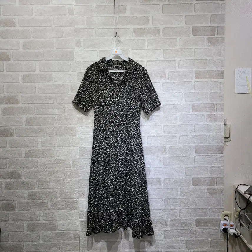 [BUNJANG] Flower Pattern Dress - Size 55 / ㅈ116 플라워 원피스 55
