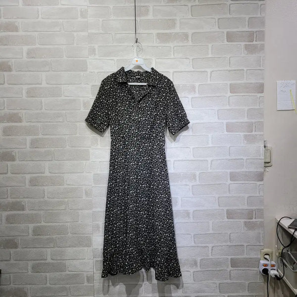 [BUNJANG] Flower Pattern Dress - Size 55 / ㅈ116 플라워 원피스 55
