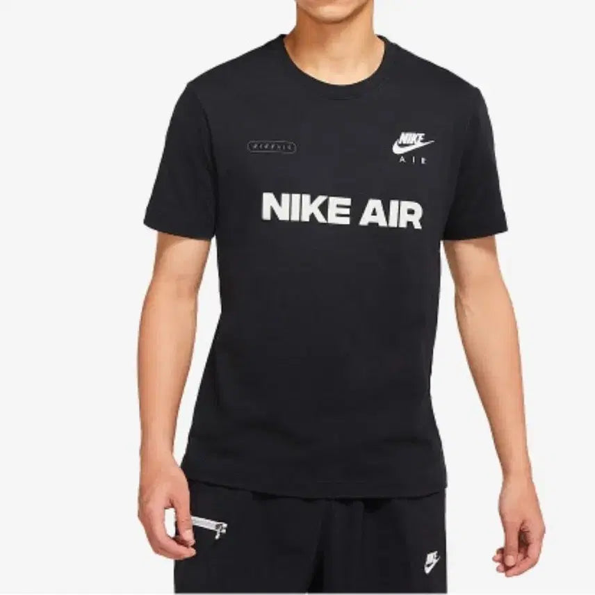 [BUNJANG] Nike Air Big Logo Short Sleeve T-Shirt / 나이키 에어 빅로고 반팔티셔츠