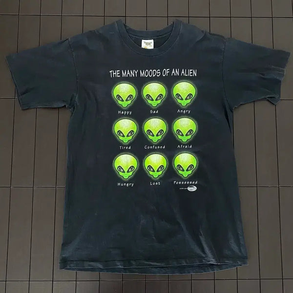 [BUNJANG] 90s Vintage Alien T-Shirt XL / (XL) 90s 빈티지 에일리언 티셔츠