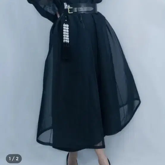 [BUNJANG] Haehee Single-Layered Silk Organza Jangot / [새상품] 해히 홑겹노방장옷