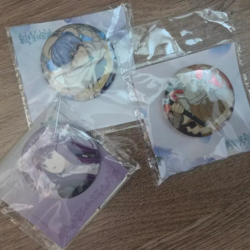 [BUNJANG] Frieren: Beyond Journey's End Himmel, Frieren, Eisen Can Badge Bundle Set / 일괄 장송의 프리렌 힘멜,페른 아이젠 캔뱃지