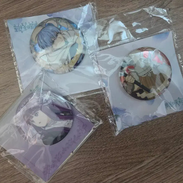 [BUNJANG] Frieren: Beyond Journey's End Himmel, Frieren, Eisen Can Badge Bundle Set / 일괄 장송의 프리렌 힘멜,페른 아이젠 캔뱃지