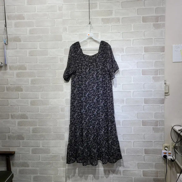 [BUNJANG] Chiffon Maxi Dress / ㅈ139 쉬폰 빅 원피스 88