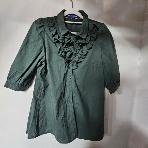 [BUNJANG] Burberry Blue Label Blouse / 버버리 블라우스 블루라벨