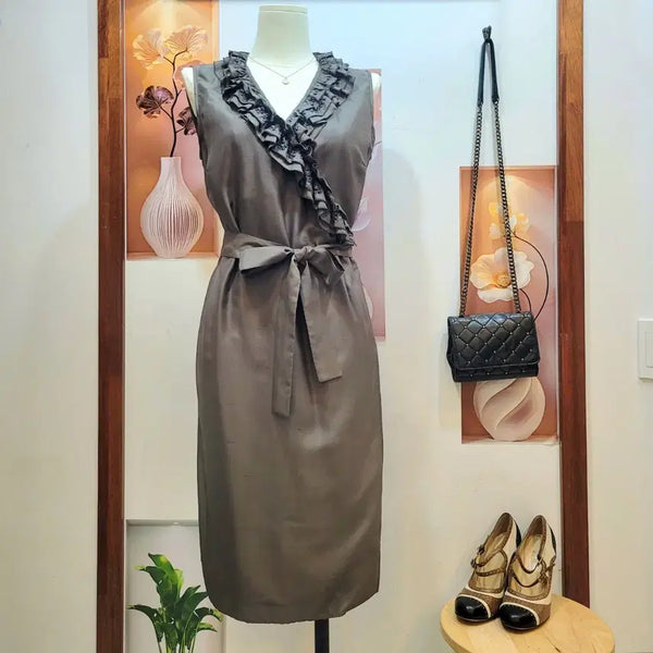 [BUNJANG] ETRO Silk Wrap Dress / 에트로 ETRO 실크 랩 원피스