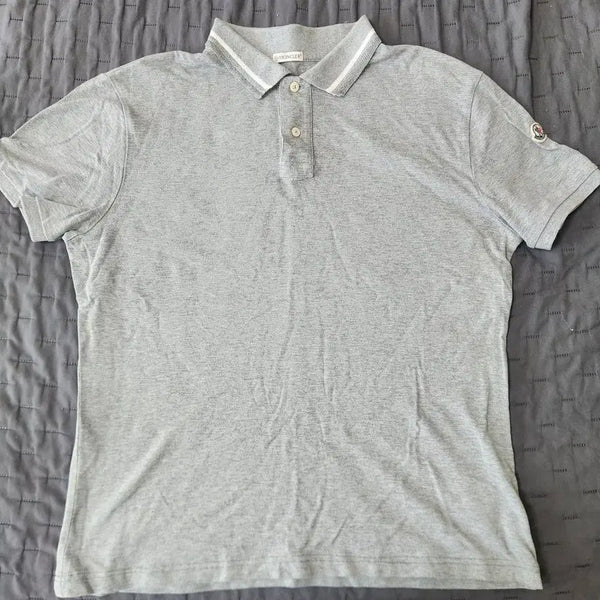 [BUNJANG] Moncler Short Sleeve Polo Shirt / 몽클레어 반팔 카라티