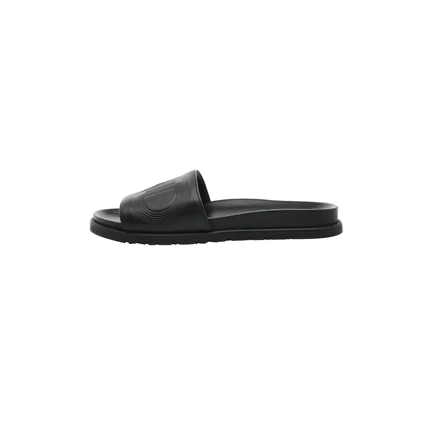 [BUNJANG] Hermès Biarritz Slide Sandals Black / 에르메스 비아리츠 슬라이드 샌들 블랙