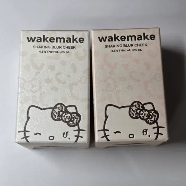 [BUNJANG] WakeMake Shaking Blur Cheek 11 Cream Ginger / 웨이크메이크 키티 쉐이킹 블러치크 11 크림진저