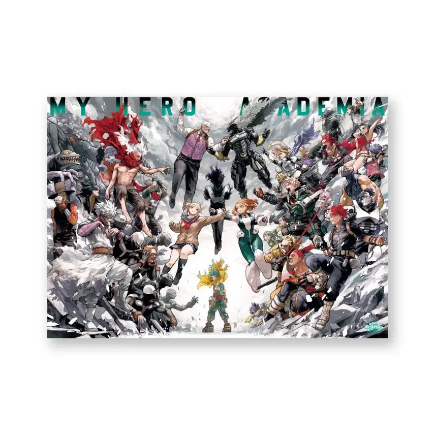 [BUNJANG] My Hero Academia Original Art Exhibition Official Key Visual B2 Poster / 나의 히어로 아카데미아 원화전 공식 키비주얼 B2포스터 히로아카