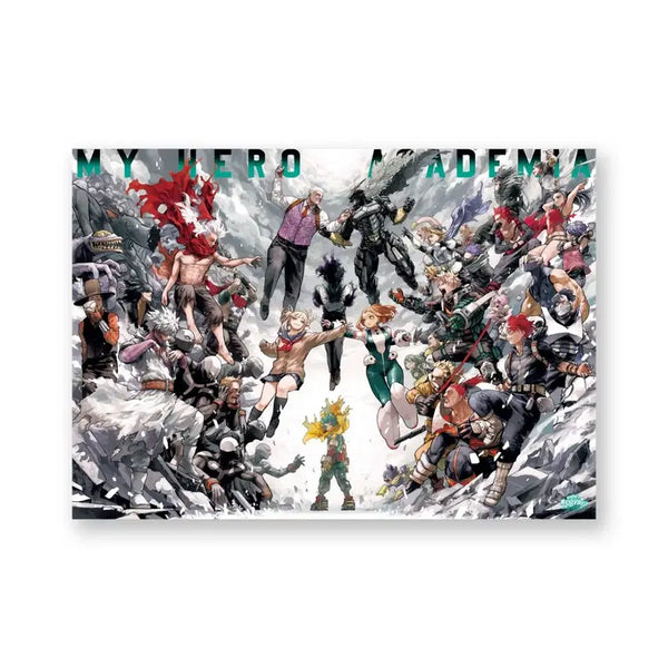 [BUNJANG] My Hero Academia Original Art Exhibition Official Key Visual B2 Poster / 나의 히어로 아카데미아 원화전 공식 키비주얼 B2포스터 히로아카